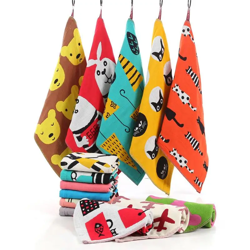 Baby Towel Cotton Bath Cartoon - Cloth Face Mask Washable ulasan dan harga