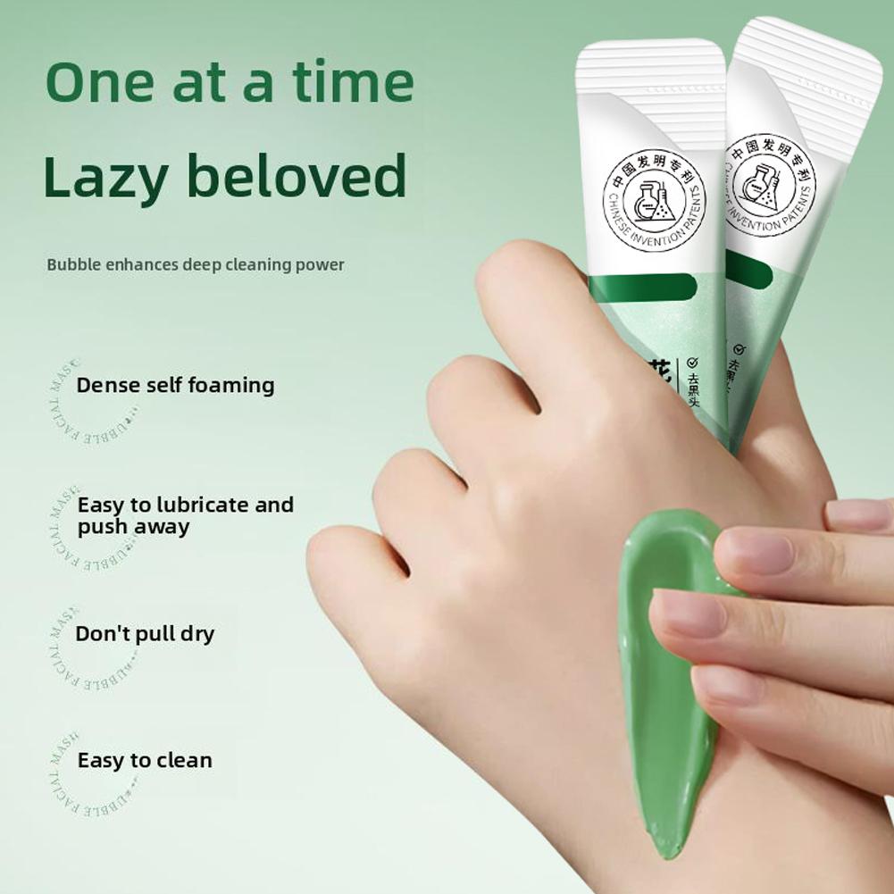 Anthocyanin Bubble Mask Moistu - Face Mask Storage Box ulasan dan harga