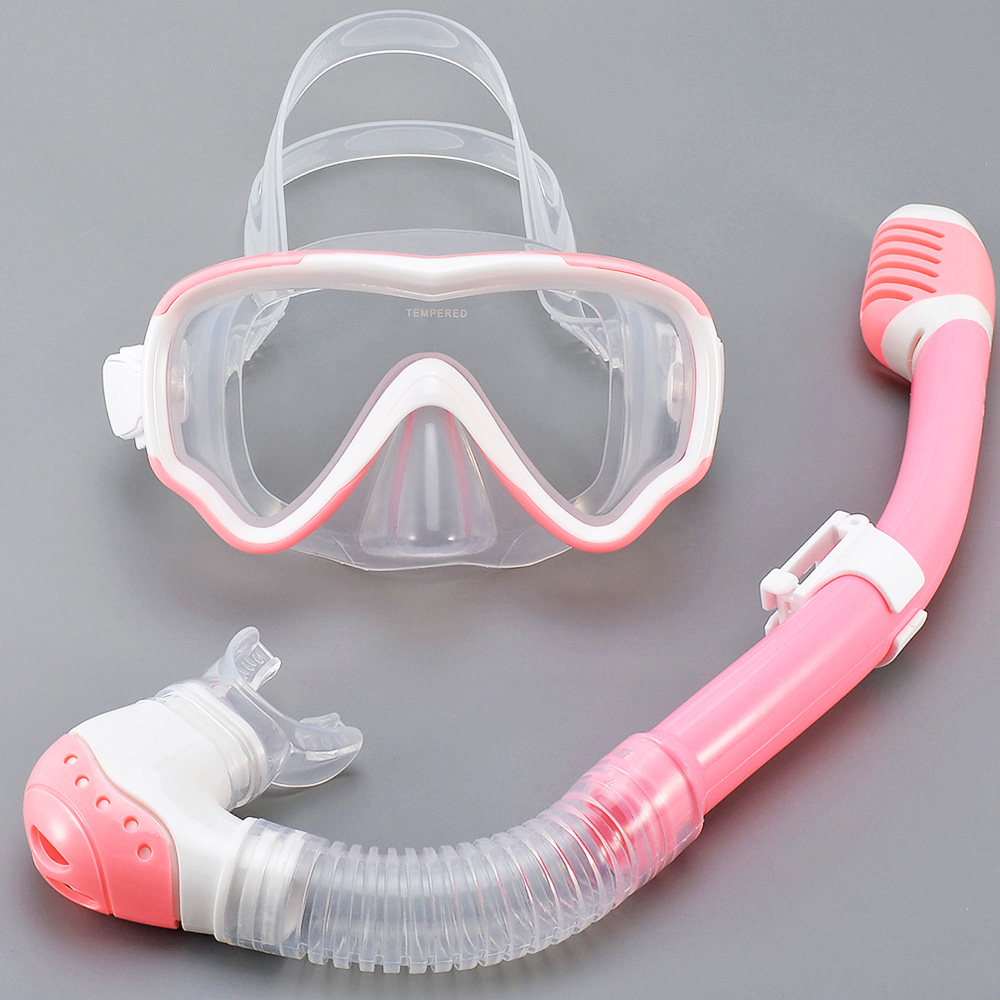 Kids Diving Mask Snorkel Set S - Anti Pollution Mask ulasan dan harga