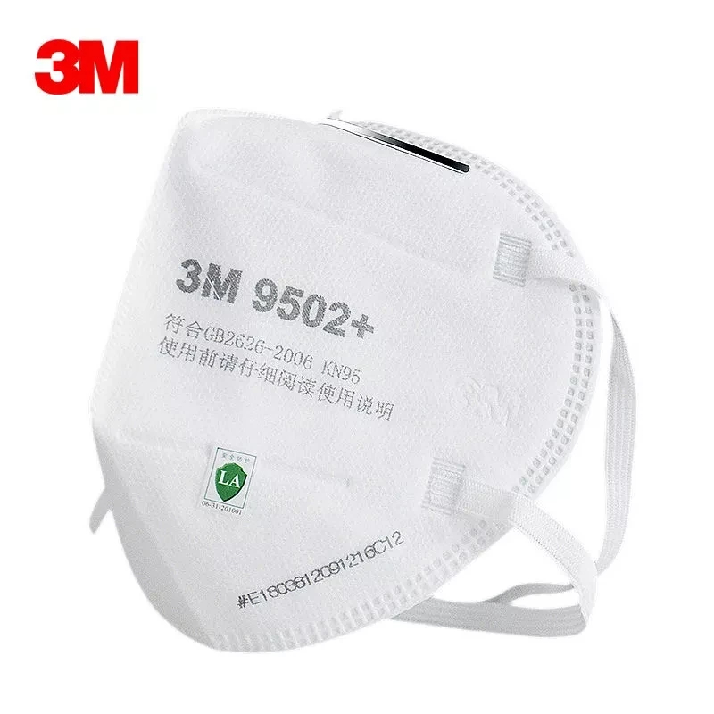 50Pcs/bag 3M KN95 Face Mask 95 - 3M Mask 9502+ ulasan dan harga