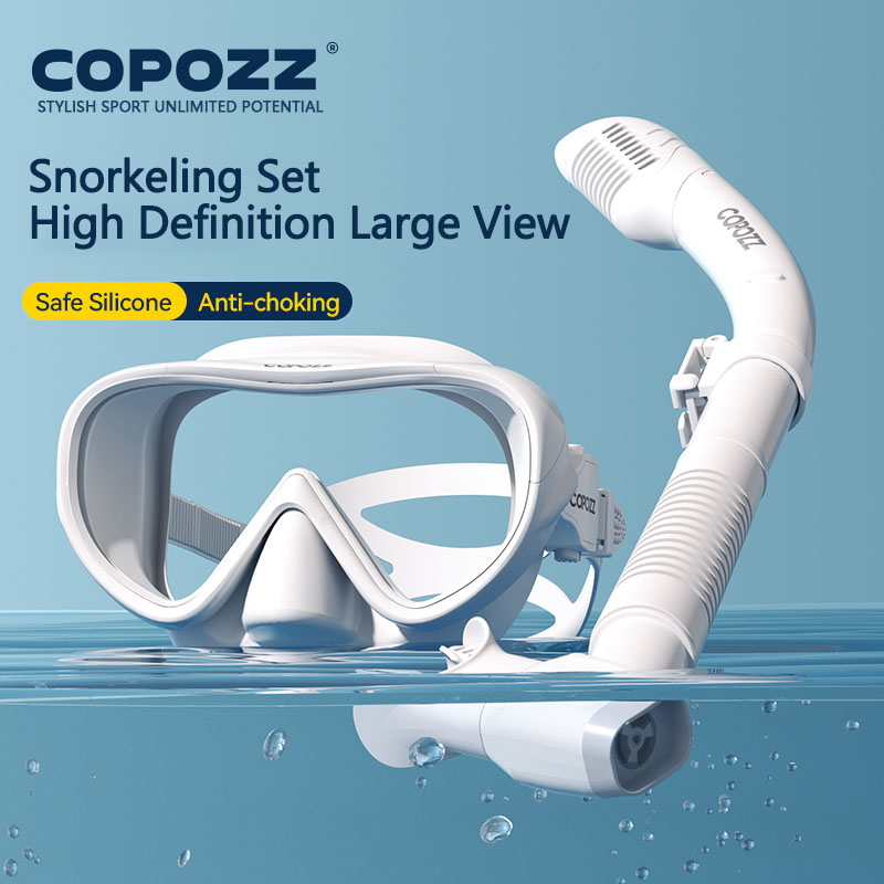 COPOZZ New Diving Mask Full Vi - Anti Pollution Mask ulasan dan harga