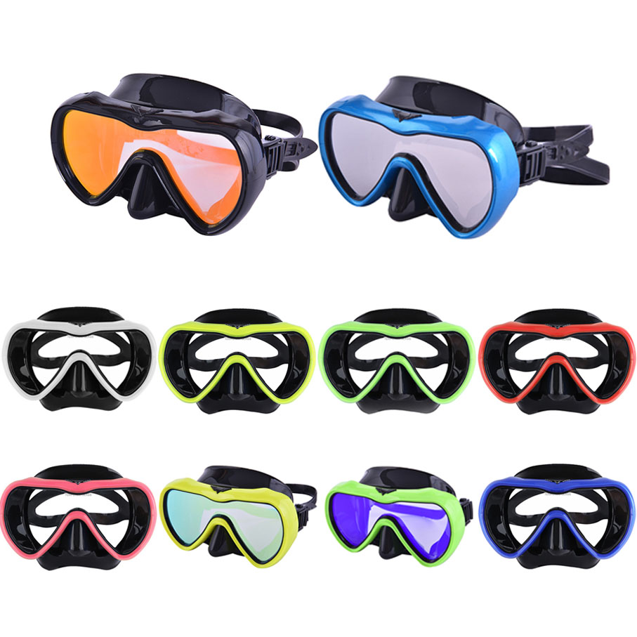 Silicone Scuba Dive Mask Big V - Anti Pollution Mask ulasan dan harga