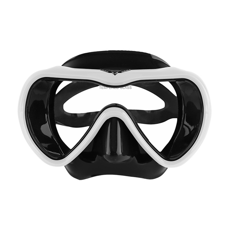 Silicone Scuba Dive Mask Big V - Anti Pollution Mask ulasan dan harga